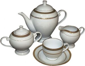 Чайный сервиз "Квадрат" на 6 персон (15 предметов)