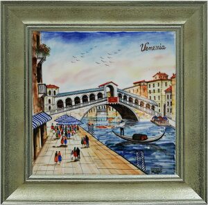 Картина "Ponte Rialto" с рамкой