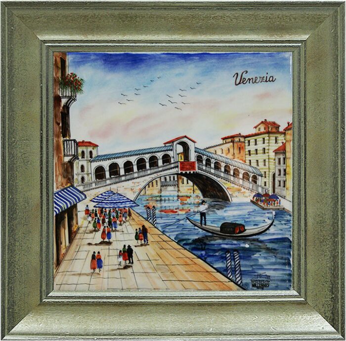 Картина "Ponte Rialto" с рамкой