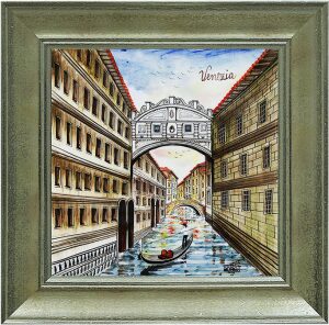 Картина "Ponte dei Sospiri" с рамкой