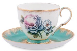 Чайный сервиз "Цветок Неаполя" на 6 персон (12 предметов)
