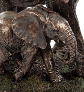Статуэтка "Слон с детенышем"
