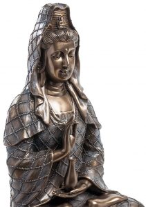 Статуэтка "Гуаньинь - богиня милосердия" из полистоуна