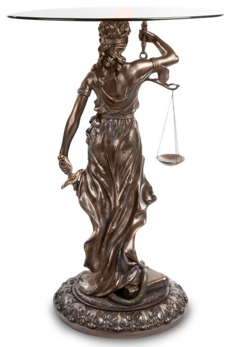 Статуэтка подставка "Фемида - богиня правосудия"