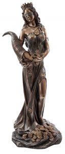 Статуэтка "Фортуна - богиня удачи" из полистоуна