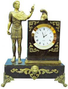 Часы из бронзы "Ю. Цезарь" 