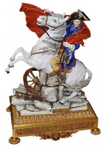Скульптура "Наполеон на коне" глянцевая