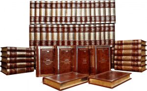 Подарочные книги "Библиотека русской классики" Robbat marrone (100 томов)