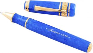 Ручка-роллер "Максима синяя с золотом (MAXIMA COLOUR BLUE GOLD)"
