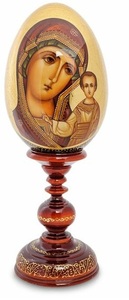Яйцо-икона "Казанская Пресвятая Богородица"