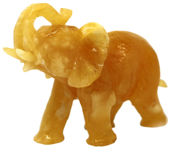 Статуэтка из янтаря "Слон"