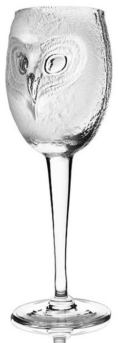 Бокал для вина из прозрачного хрусталя "Неясыть"