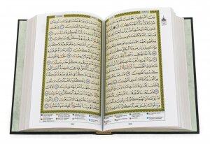 Книга "Коран" в ларце с четками на арабском, Златоуст