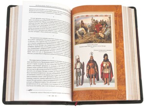 Книги в кожаном переплете "Великие правители" (3 тома, в футляре)