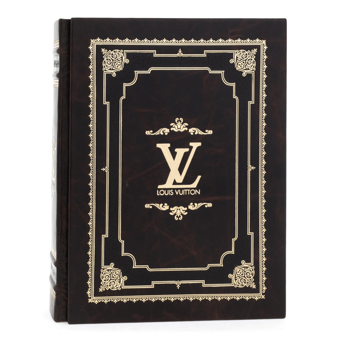 Подарочная книга в кожаном переплете "Louis Vuitton"