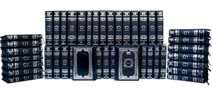 Подарочные книги "Гении власти" Robbat Blue (50 томов)