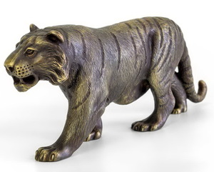 Скульптура из бронзы «Тигр»