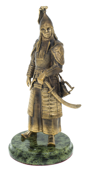 Статуэтка из бронзы "Чингизхан"