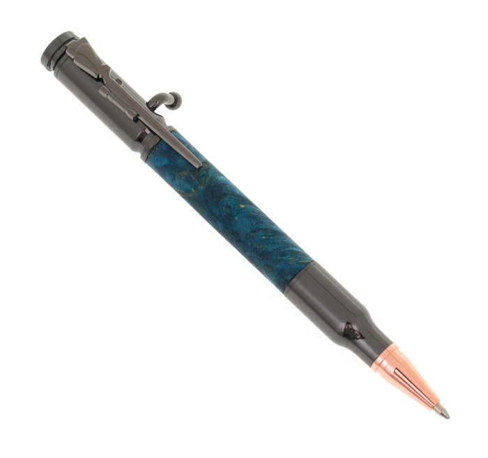 Ручка "Patron" (синий глянец)