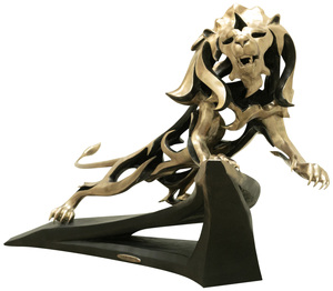 Авторская скульптура из бронзы "Восхождение"