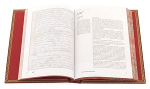 Книга в кожаном переплете "Письма на заметку" коллекция писем легендарных людей