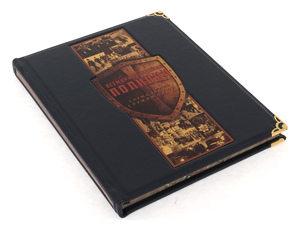 Подарочная книга "Всемирная история полиции" в кожаном переплёте (в футляре)