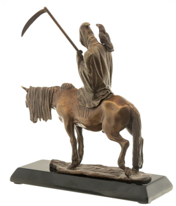 Статуэтка из бронзы "Смерть на коне"