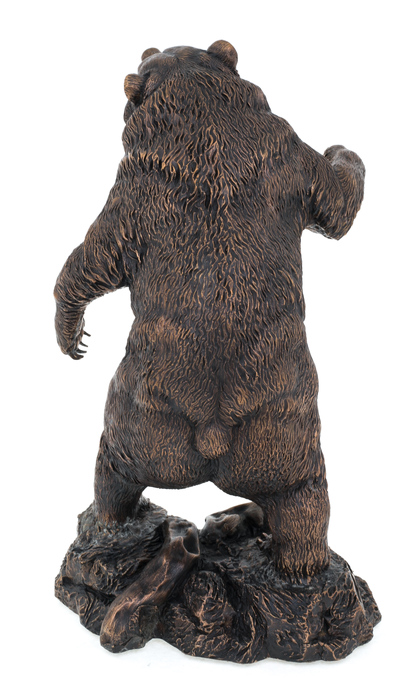 Авторская скульптура из бронзы "Медведь-шатун"