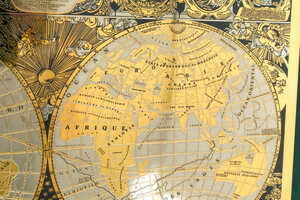 Панно "Карта древнего мира" Златоуст
