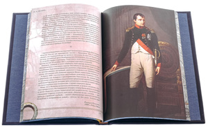 Подарочная книга в кожаном переплете "Великие русские адмиралы"