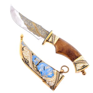 Нож "Орел" эмали, Златоуст