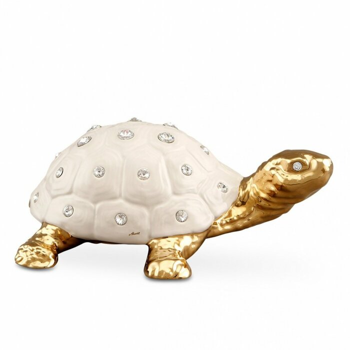 Статуэтка "Черепаха"с панцирем слоновой кости