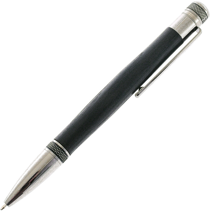 Ручка из мореного дуба "Byron" в футляре, темный хром