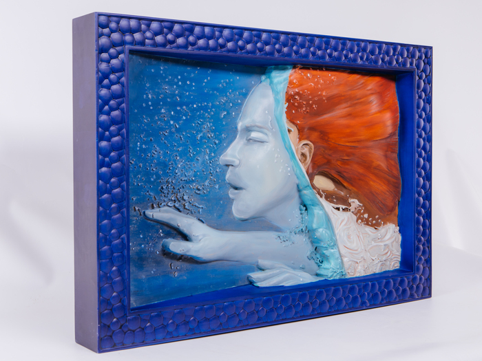 Linden panel "Woman on the water"