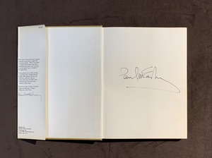 Книга «Composer / Artist» с автографом Пола Маккартни The Beatles