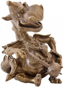 Статуэтка бронзовая "Дракон" из серии «Восточный календарь»
