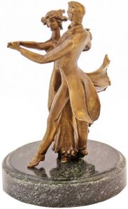 Статуэтка бронзовая "Бальные танцы"