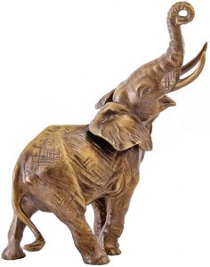 Скульптура бронзовая "Слон №4"