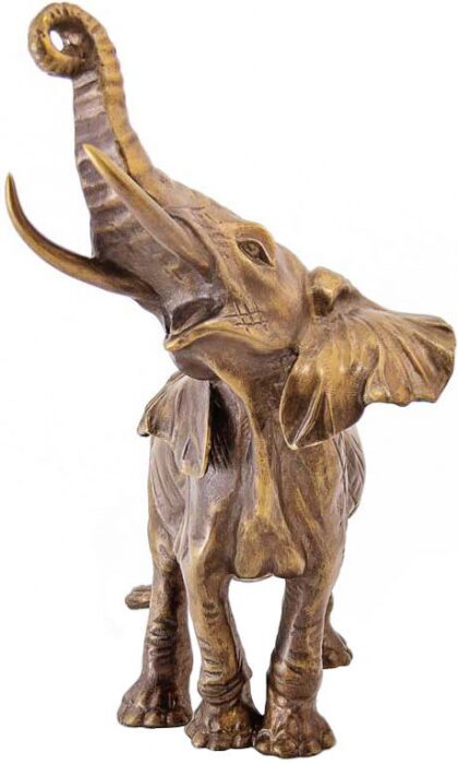 Скульптура бронзовая "Слон №4"