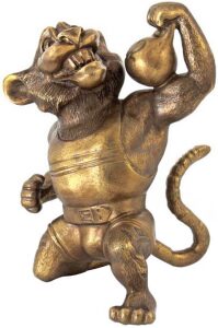 Статуэтка бронзовая "Тигр" из серии «Восточный календарь»