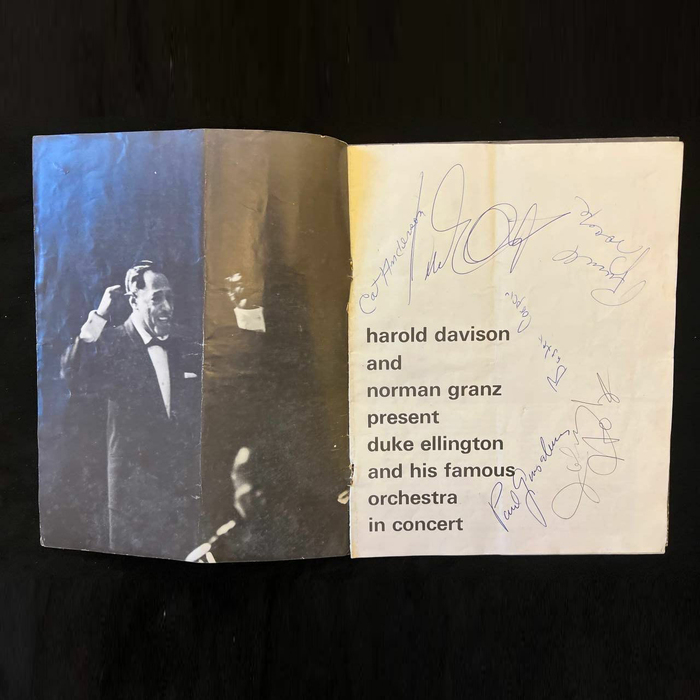 Дюк Эллингтон и его оркестр - Буклет с автографами