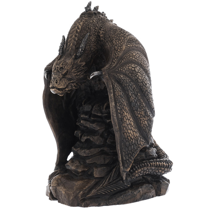 Скульптура из кальцита "Дракон"