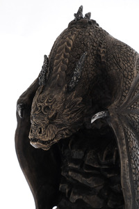 Скульптура из кальцита "Дракон"