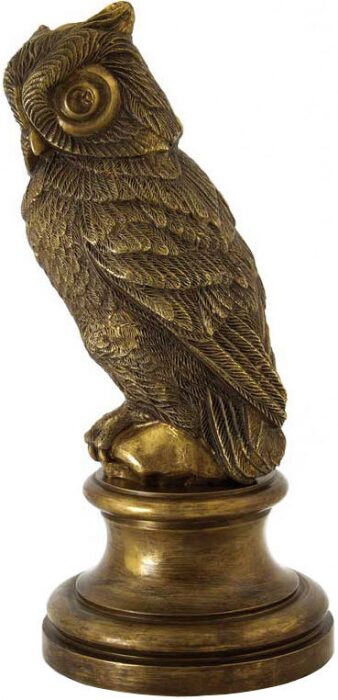 Статуэтка бронзовая "Мудрая сова"