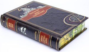 Подарочная книга в кожаном переплете Артур Конан Дойл "Записки о Шерлоке Холмсе"