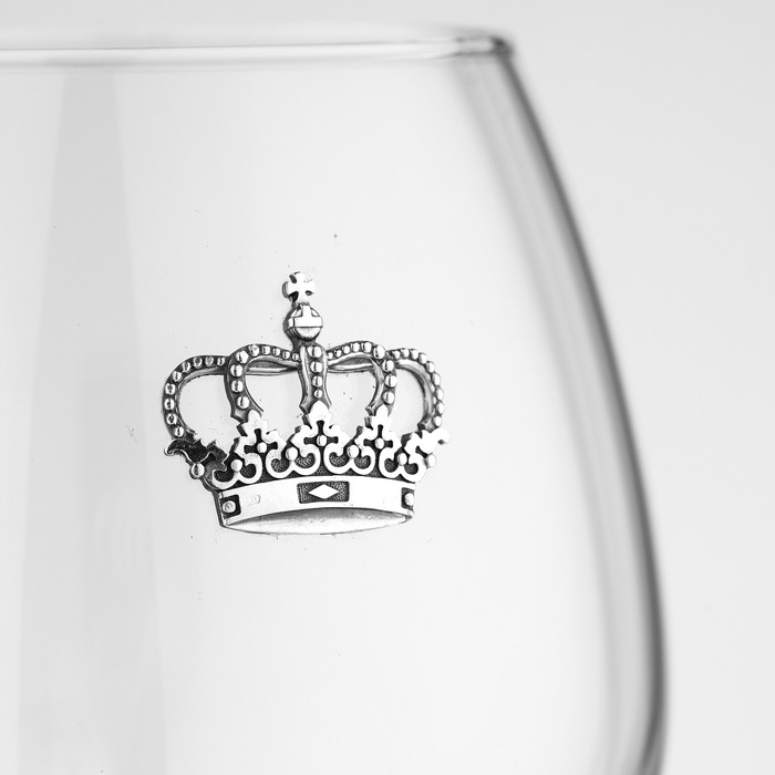 Набор бокалов для вина на 2 персоны "Царица"