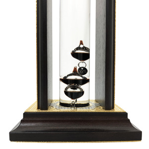 Термометр в деревянной колонне "Нефть"  Златоуст