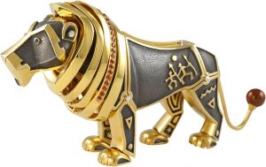 Сувенир из серебра - знак зодиака "Лев"