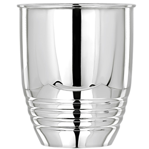 Набор "Торче" серебряный с крышкой : стакан, кувшин в футляре