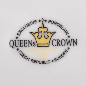 Фруктовница на ножке Queen's Crown Охота зеленая